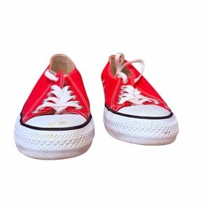 Converse Kids Red and White Sneakers